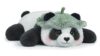 Mewaii Weighted Stuffed Animals for Adults & Kids, 2-5 lbs - 23" Heatable Coolable Lotus Leaf Panda Plush, Microwavable Adjustable Removable Inner Pad, Realistic Hug Comfort Gift