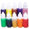 Meyrwoy 10Pcs/Set Water Marbling Paint Kit, Mixable Vivid Water Color Paint, Craft Kits for Adults, Kids