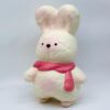 MHM Squishy Toys, Slow Rising Squeeze Toys, Rabbit Animal Squishy Sensory Toys, Stress Relief Toys for Adult Relaxation Party Favor Gift & Desk Accessory, 1 PCS-11.8" Large Pink Scarf