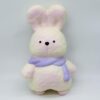 MHM Squishy Toys, Slow Rising Squeeze Toys, Rabbit Animal Squishy Sensory Toys, Stress Relief Toys for Adult Relaxation Party Favor Gift & Desk Accessory, 1 PCS-11.8" Large Purple Scarf