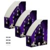 miaozhen Foldable magazine file folder holder 9x12 inches book box