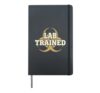 Microbiology Microbe Microbiology Student Research Lab Hardcover Journal, Black
