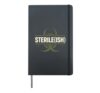 Microbiology Microbe Microbiology Student Research Lab Hardcover Journal, Black