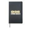 Microbiology Microbe Microbiology Student Research Lab Hardcover Journal, Black