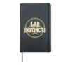 Microbiology Microbe Microbiology Student Research Lab Hardcover Journal, Black