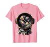 Microscope Universe Science Explorer Graphic T-Shirt, Men, Pink, Large