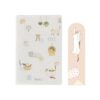Midori Pocket Diary, 2027, Mini Monthly Notebook, Includes Bookmark, Cat Pattern 22433006 (Starts from January 2027)