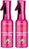 Mielle Organics Babassu & Mint Damage Repair Leave-In Conditioner for Damage Free Styling, 6.7 Ounce (Pack of 2)