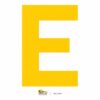 Mighty Line E Letter Floor Marker, 10 ct, 4.5 x 10 in