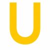 Mighty Line U Letter Floor Marker, 10 ct, 4.5 x 10 in