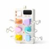 Milageto Plug Outlet Busy Board Operated Power Strips Toy Fine Motor Skills Sensory Plug Outlet for Young Children, Playroom