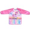 Milifox Smocks for Kids with Long Sleeve, 1 Pack, Meadow Pink