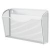 MINDEPOT Wall File Organizer, Hanging Wall File Holder, 1 Pack, White