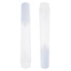 MINGLEA 2 Pcs 8mm Tilted Head Empty Painting Markers Art Supplies Refillable Paint Pen Acrylic Paint Marker for Art Painting