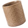 MINGLEA Ceramic Countertop Organizer for Utensils, Brown gray L