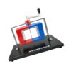 MINGLEA Rotating Magnetic Field Demonstrator Apparatus Hand Crank Physics Teaching Model with Visible Rod Display for Classroom
