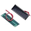 Mingzhe 0.2W 4V Polysilicon Solar Panel with Electronic Wire for Small Projects Science 2Pcs, Solar Charger Without Power Storage