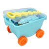 Mingzhe Kids Beach Sand Toys with Portable Storage Cart for Outdoor Fun