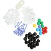 Mingzhe Molecular Model Kit for Chemistry Sets Organic Chemistry Model Set with Plastic Balls for Teaching Laboratory Use