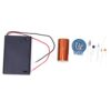 Mini Coil Battery Powered No Arc Remote Ignition Electronic DIY Kit Safe PCB Integrated Primary Coil for Student Experiments Course Design High Strength PVC Frame 2cm Skeleton (Spare Parts)