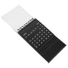Mini Desk Calendar 2022 Black Paper Folding Tabletop Date Marker