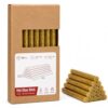 Mini Hot Glue Sticks, 24 Count, Gold Glitter, 0.28" x 5.9"