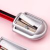 Mini Metal Pencil Sharpener, with Sharpness Blade Quick Handheld Manual