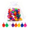 Mini Middle Fingers, 100 PCS Colorful Flip the Bird Tiny Hands