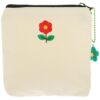 Mini Sanitary Napkin Storage Pouch with Zipper and Pendant Chain
