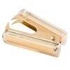 Mini Staple Remover Tool, Cute Small Staple Puller for Desk & Office Supplies, Portable Staple Removal for Home, Classroom, School, Business, Desktop Stationery – Gold