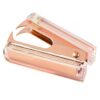 Mini Staple Remover Tool, Cute Small Staple Puller for Desk & Office Supplies, Portable Staple Removal for Home, Classroom, School, Business, Desktop Stationery – Rose Gold