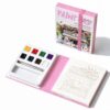 Mini Watercolor Paint Set, Travel Watercolor Set for Adults & Beginners