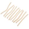 Mini Wood Sticks for DIY Crafts, 10 Piece Set for Kids