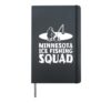Minnesota Ice Fishing Squad Hardcover Journal, Black