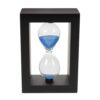 Minute Sand Hourglass Timer with Wooden Frame for Home