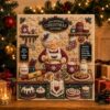 MioSeteoor DIY Christmas Pearl Diamond Painting Art Kit with Frame,Pearl Beads Art Craft for Adults Beginner, Gemstone Diamond Dots Beads for Home Wall Decor (Grandma Christmas)