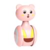 Mipcase Educational Sliding Tumbler, Pink Abs Plastic with Lovely Shape, Easy to Hold and Trains Finger Grasping Ability, Early Learning