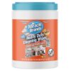 MiracleWipes for Heavy Duty Cleaning (90 Count) - All Purpose Cleaner, Kitchens, Bathrooms, Countertops, Hands, Indoors, Outdoors - Removes Grease, Grime, Crayon, Dirt & More (Pack of 6)