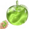 MIRJXB Green Apple Squishy, Soft Slushy Stress Relief Fidget for Adults