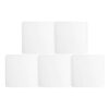 Mirror Sticker Adhesive Square 5pcs Acrylic Self Mini Tile Wall