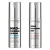 MISOORA NAD+ & PDRN Skin Longevity Duo | AM NAD+ Peptide Firming Serum + PM PDRN Exosome EGF Renewal Serum | Korean Biotech Anti-Aging Set for Face | Fragrance-Free for Mature Skin | 2 x 30ml
