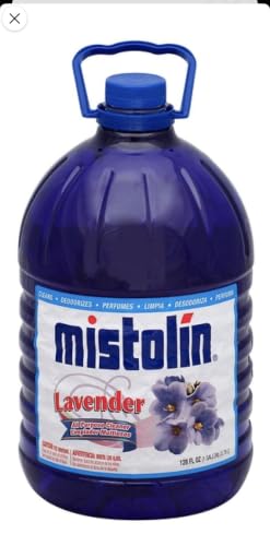 MISTOLIN All Purpose Cleaner, LAVANDER Scent, 128 fl oz (1 Gallon), Multi-Surface Household Cleaner for Kitchen, Bathroom, Floors & Hard Surfaces, Long Lasting Fresh Fragrance LAVANDER