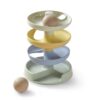 Mitico Montessori Ball Drop Toy, Silicone Spiral Tower for Babies 10M+