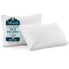 Mocassi Set of 2 Quilted Pillows Supportive and Comfortable Down Alternative - Premium Hotel Quality Bed Pillows with Breathable Fabric for Back, Stomach or Side Sleepers, King