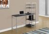 Modern Computer Desk, Home Office, Laptop, Storage Shelves, 48" l, Work