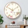 Modern Nordic Ultra Quiet Home Wall Watch Quartz Living Room Decorative Clock