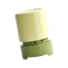 Modern White Green ABS Salad Spinner with Detachable Design Handheld Produce Dryer for Easy and Storage Water Remover