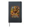 Mofongo Is The Answer Funny Puerto Rican Food Saying Hardcover Journal, Black