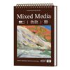 MOFUNY Mixed Media Sketchbook 9x12, Drawing Paper Pad 60 Sheets_98lb/160gsm