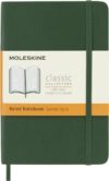 Moleskine Classic Notebook, Soft Cover, Pocket (3.5" x 5.5") Ruled/Lined, Myrtle Green, 192 Pages